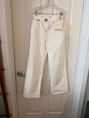 Still Here Buckle Jeans in Milk NWT size 24